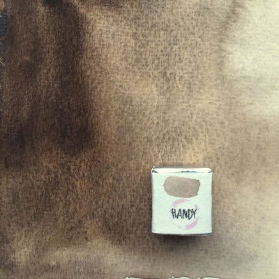 Акварель "Handy" кювета 2 мл, Умбра жжённая тёмно-коричневая