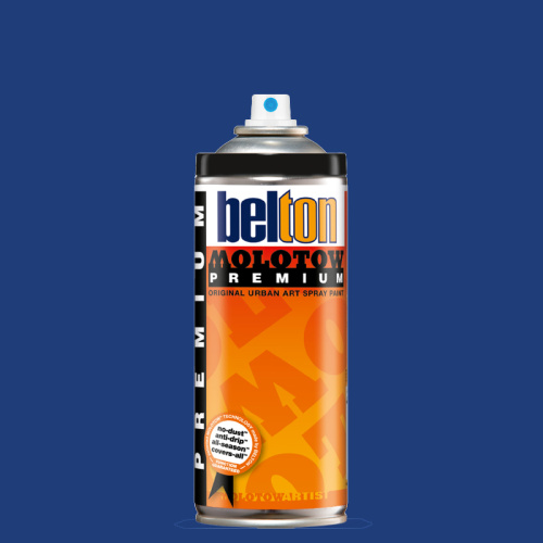 Аэрозольная краска Molotow Premium "belton" 400 мл #102 navy blue