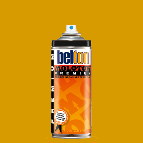 Аэрозольная краска Molotow Premium "belton" 400 мл #182-1 mustard yellow