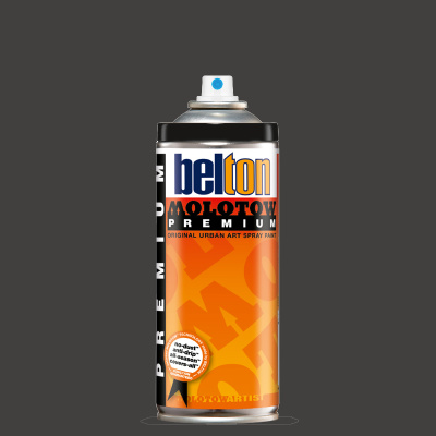 Аэрозольная краска Molotow Premium "belton" 400 мл #215 black grey neutral