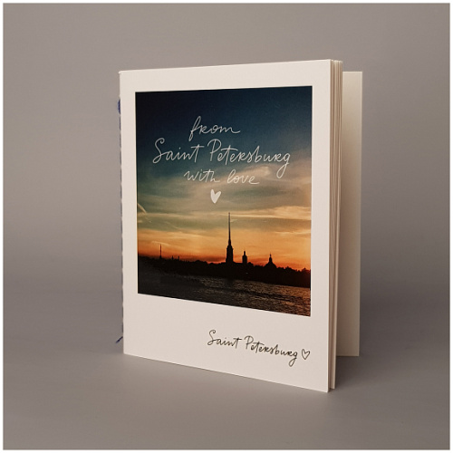 Блокнот "From Saint Petersburg with love" А6