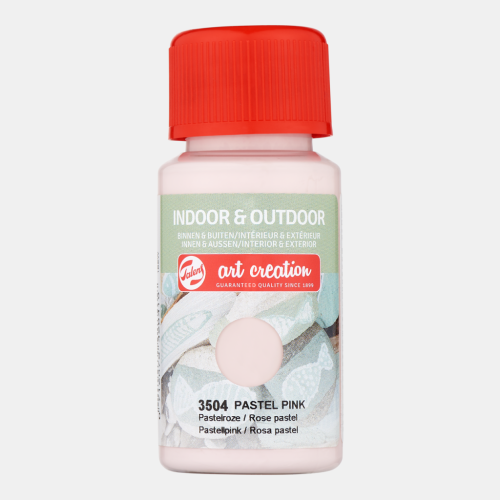 Краска Art Creation "Indoor & Outdoor" 50 мл, розовый пастельный