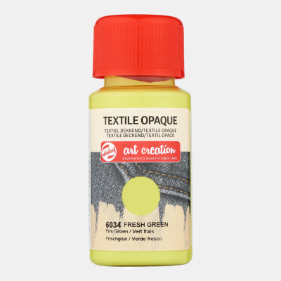 Краска для текстиля Art Creation для темных тканей банка 50 мл, зеленый свежий