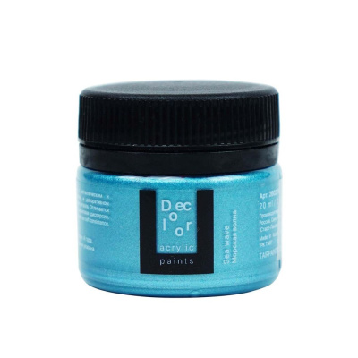 Акрил ТАИР "Деколор" 20 мл, Морская волна
