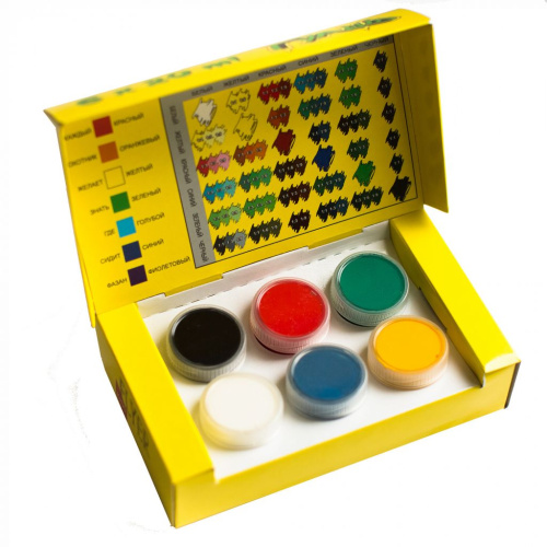 Набор гуаши детской Flyer 6 цветов 20 мл