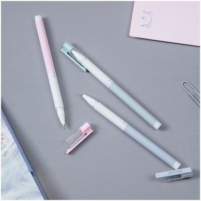 Ручка шариковая MESHU "Dew" синяя, 0,7 мм, корпус ассорти