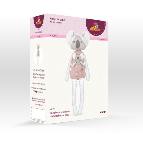 Набор для шитья "Miadolla" Мама Коала и детеныш