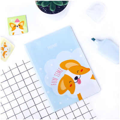 Обложка для паспорта MESHU "Fun time", ПВХ, 2 кармана