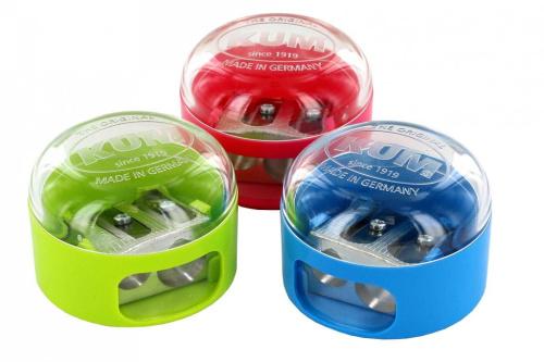 Точилка KUM 208 M2 Pop, 2 отверстия, с контейнером,