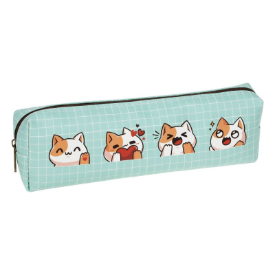 Пенал мягкий MESHU "Funny" 200*55*40 мм, искусственная кожа