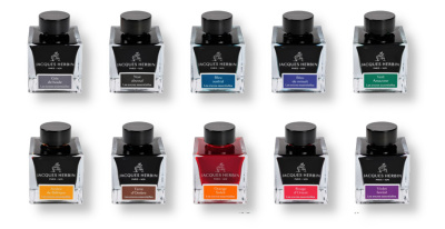 Чернила в банке Herbin Prestige, 50 мл, Vert amazone Зеленый