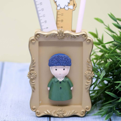 Подставка для канцелярских принадлежностей "Blue hat", beige