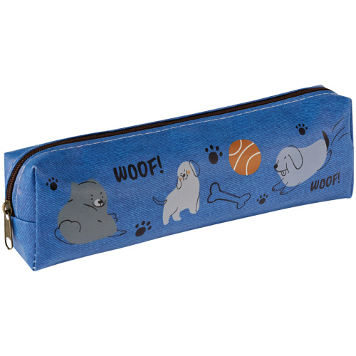 Пенал мягкий MESHU "Woof" 200*55*40 мм, искусственная кожа