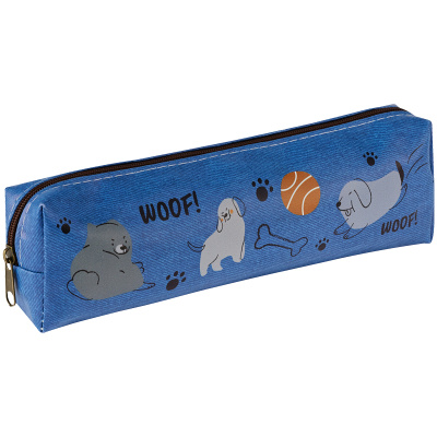 Пенал мягкий MESHU "Woof" 200*55*40 мм, искусственная кожа