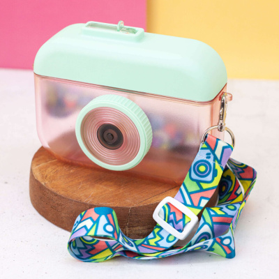 Бутылка "Photo camera", pink 400 мл