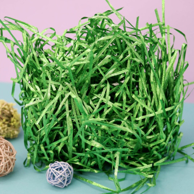 Наполнитель "Metallic foil", green