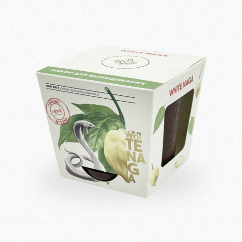 Набор для выращивания растений "Plant Republic", "Перец острый Вайт Нага"