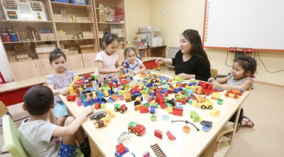 В детских садах Якутска в этом году создано более 1900 дополнительных мест / Дьулус Борочков Якутск Якутск Республика Саха (Якутия)