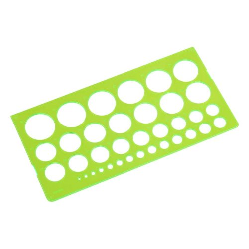 Шаблон окружностей разного диаметра