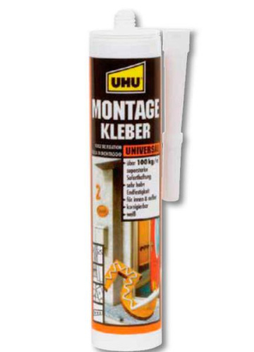 Клей универсальный для монтаж работ UHU "Montage" 200 г