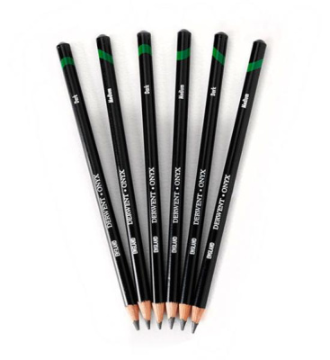 Карандаш чернографитный Derwent "ONYX" Медиум