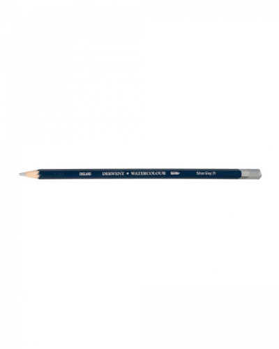 Карандаш акварельный Derwent "WaterColour" серебряно-серый