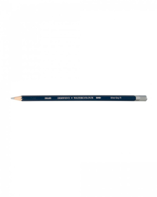 Карандаш акварельный Derwent "WaterColour" серебряно-серый
