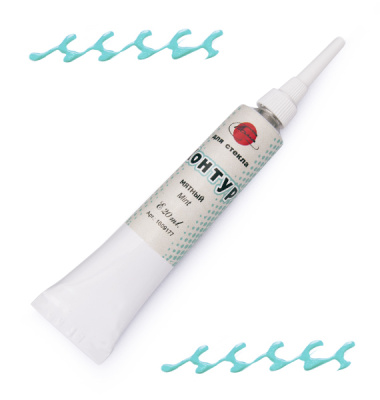 Контур по стеклу Таир 20 мл Мятный