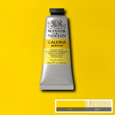 Акрил Winsor&Newton "Galeria" 60 мл Обработанный желтый