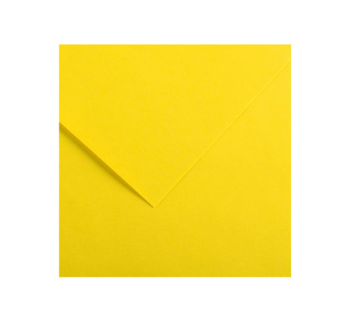 Бумага тонированная Canson "Iris Vivaldi" А4 240 г №04 канареечный