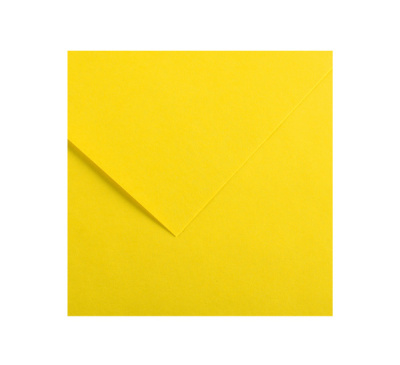 Бумага тонированная Canson "Iris Vivaldi" А4 240 г №04 канареечный