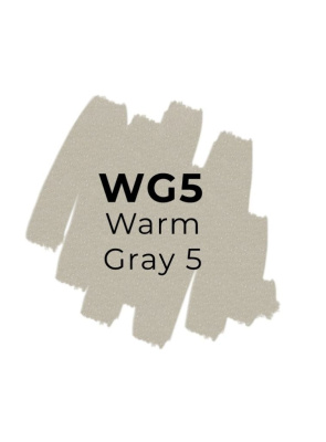 Маркер двухсторонний на спиртовой основе Sketchmarker Цвет Теплый серый 5