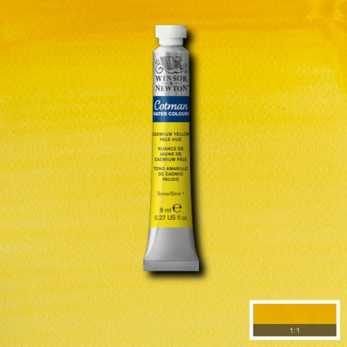 ?Акварель Winsor&Newton "Cotman" 8 мл Кадмий желто-палевый