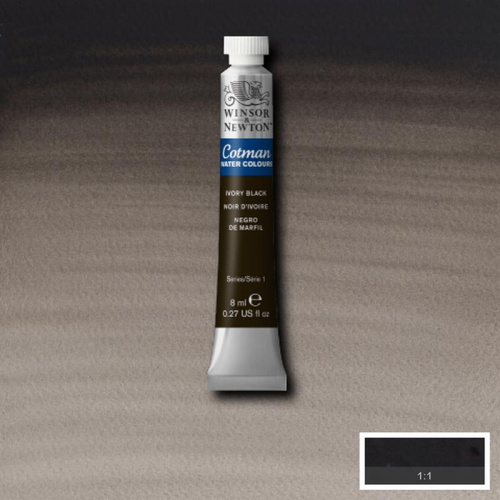 ?Акварель Winsor&Newton "Cotman" 8 мл Черный