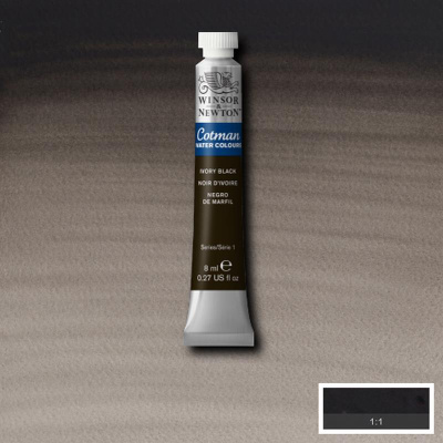 ?Акварель Winsor&Newton "Cotman" 8 мл Черный