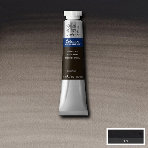 Акварель Winsor&Newton "Cotman" 21 мл Черный