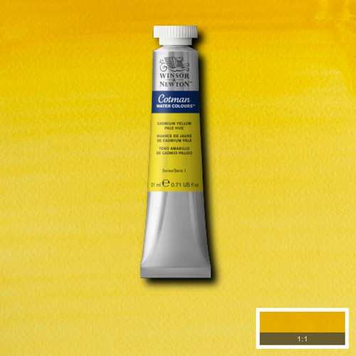 Акварель Winsor&Newton "Cotman" 21 мл Оттенок бледно-желтый кадмий