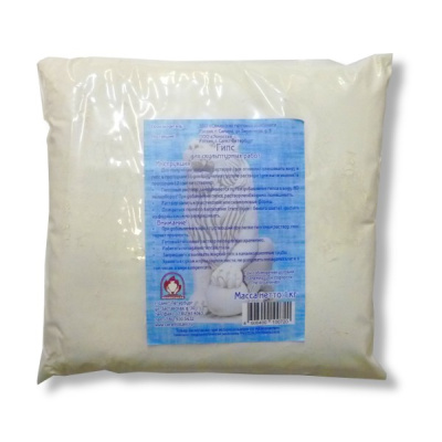 Гипс скульптурный 1 кг порошок прочность ГВВС-16