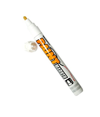 Маркер-краска для письма по разным поверхностям Mungyo цвет белый