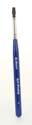 Кисть соболь + синтетика круглая №4 Альбатрос "Art Prima"