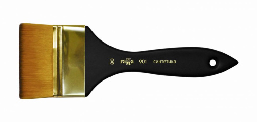 Кисть синтетика №80 флейц Гамма