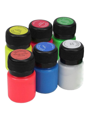 Акрил "Decola" 20 мл Флуоресцентный, все цвета