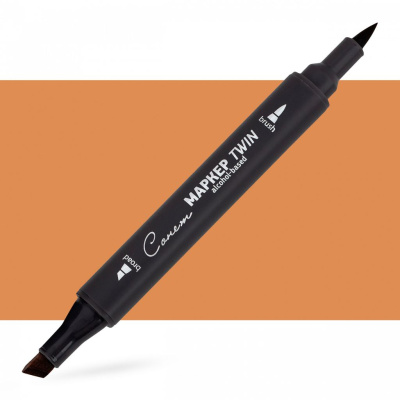 Маркер спиртовой Сонет "TWIN Brush" Коричневый картофель