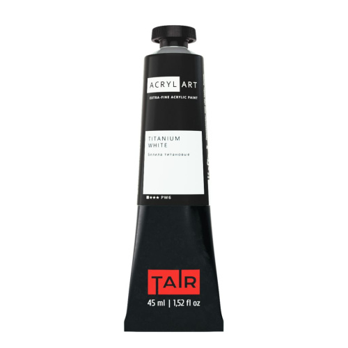 Акрил Таир "Акрил Арт" 45 мл Белила титановые