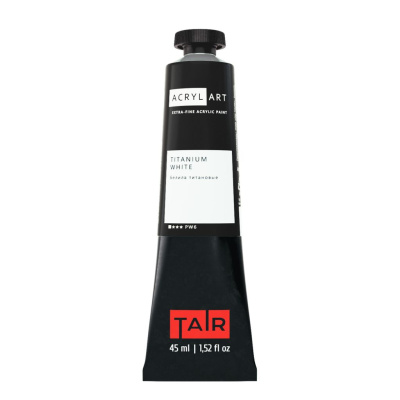 Акрил Таир "Акрил Арт" 45 мл Белила титановые