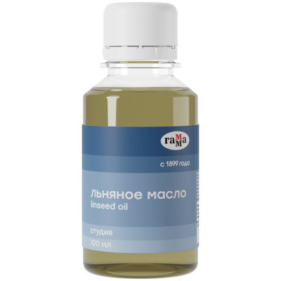 Масло льняное Гамма "Студия" 100 мл