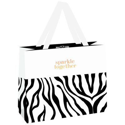 Пакет подарочный MESHU "Animal print" 32*26*12 см