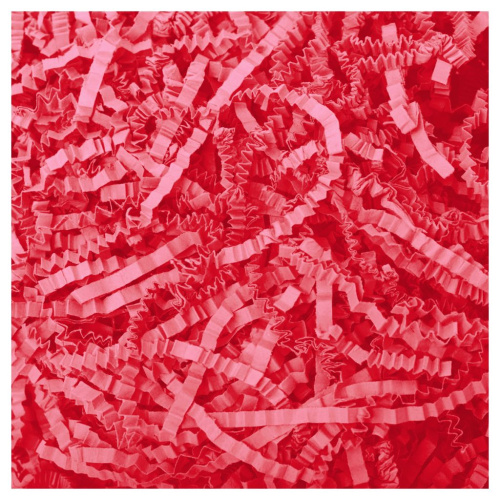 Бумажный наполнитель MESHU 2 мм, 100 г, красный