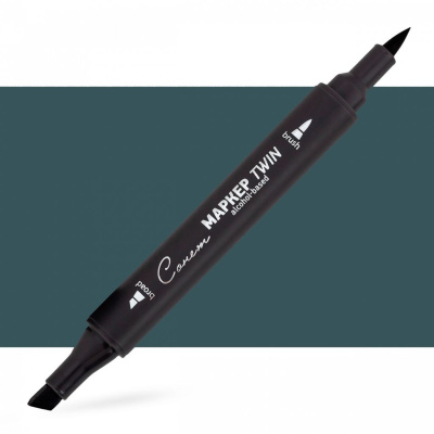 Маркер спиртовой Сонет "TWIN Brush" Сине-серый 9