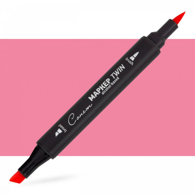 Маркер спиртовой Сонет "TWIN Brush" Пастельная роза